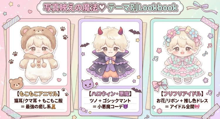 コーディネート ぬい