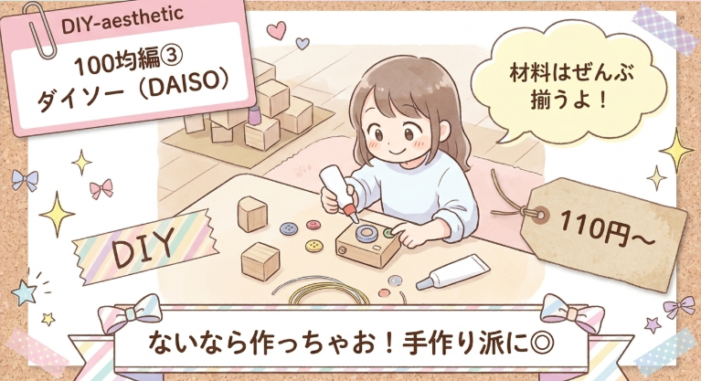 ダイソー ミニチュアカメラなし